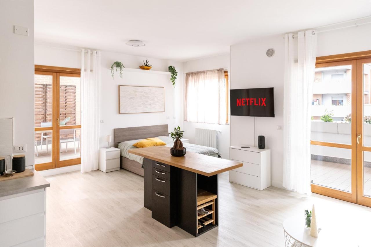 Loft Con Terrazzo - 3 Min Dalle Autostrade By FollowgreenhouseRom Eksteriør billede